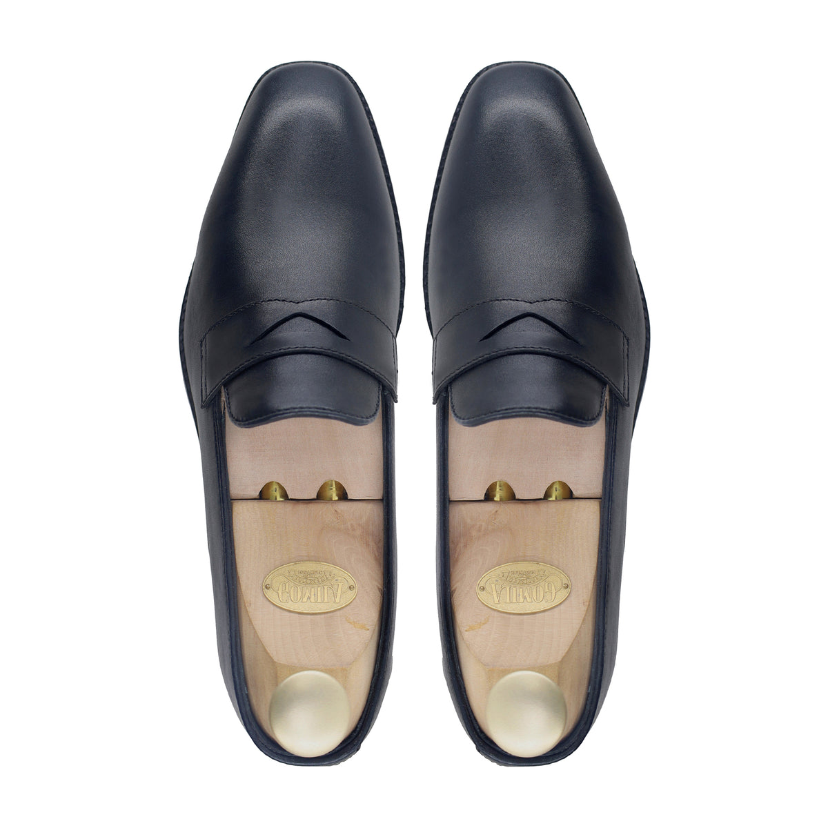 Magno - Men's Black Calf Leather Loafer