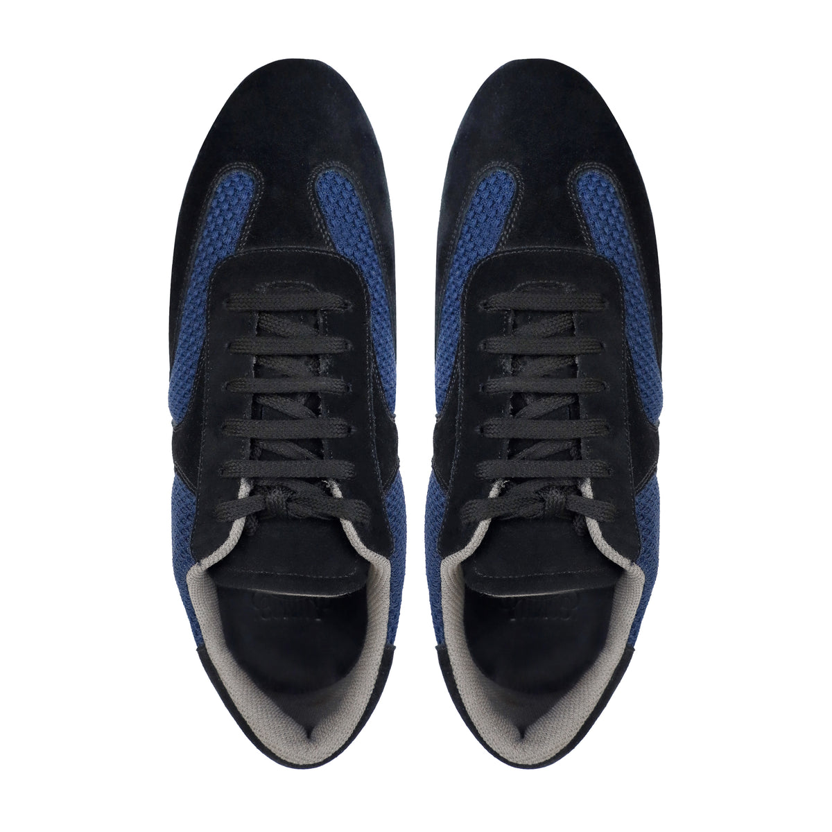 Zephyr - Men's Black and Blue Sneaker
