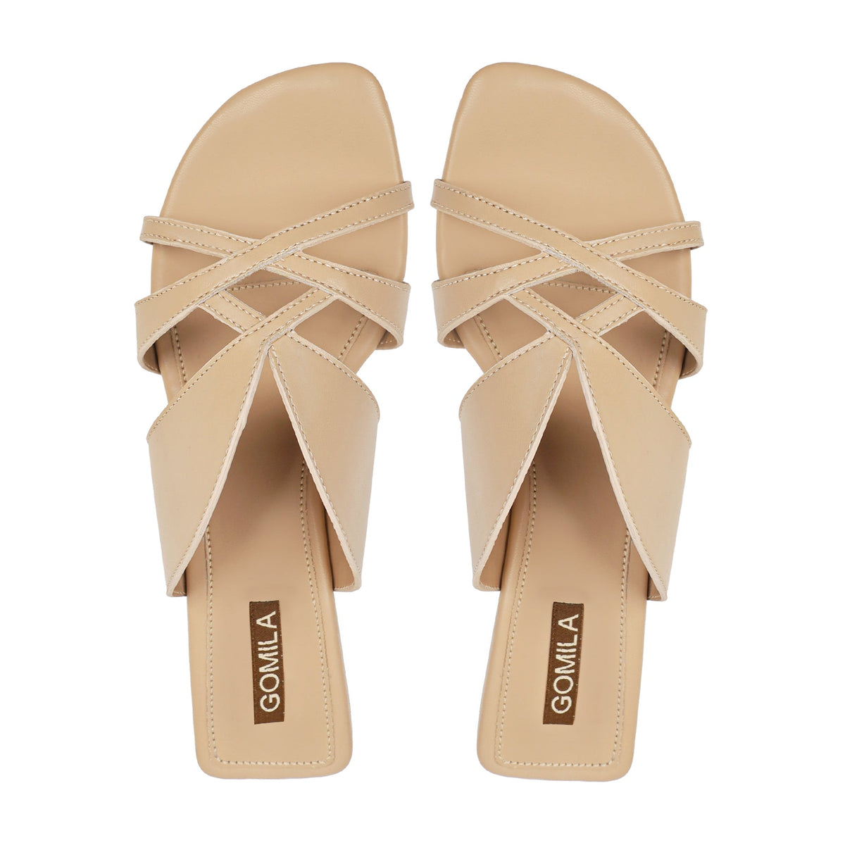 Lia - Women's Light Beige Slipper