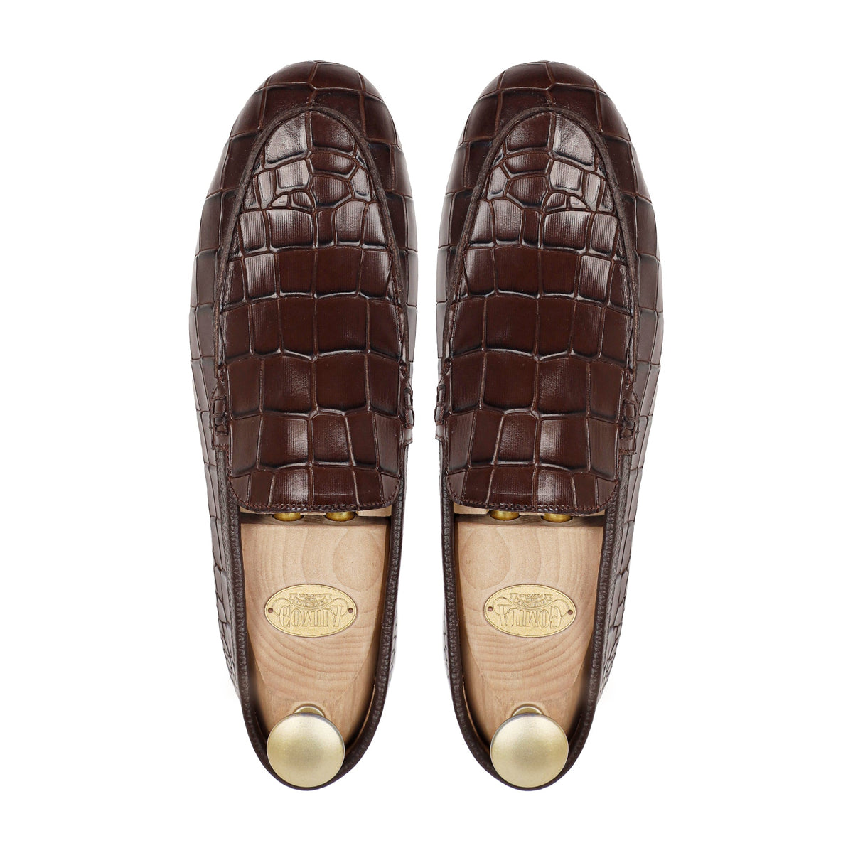 Cruz - Men's Dark Brown Calf Leather Loafer