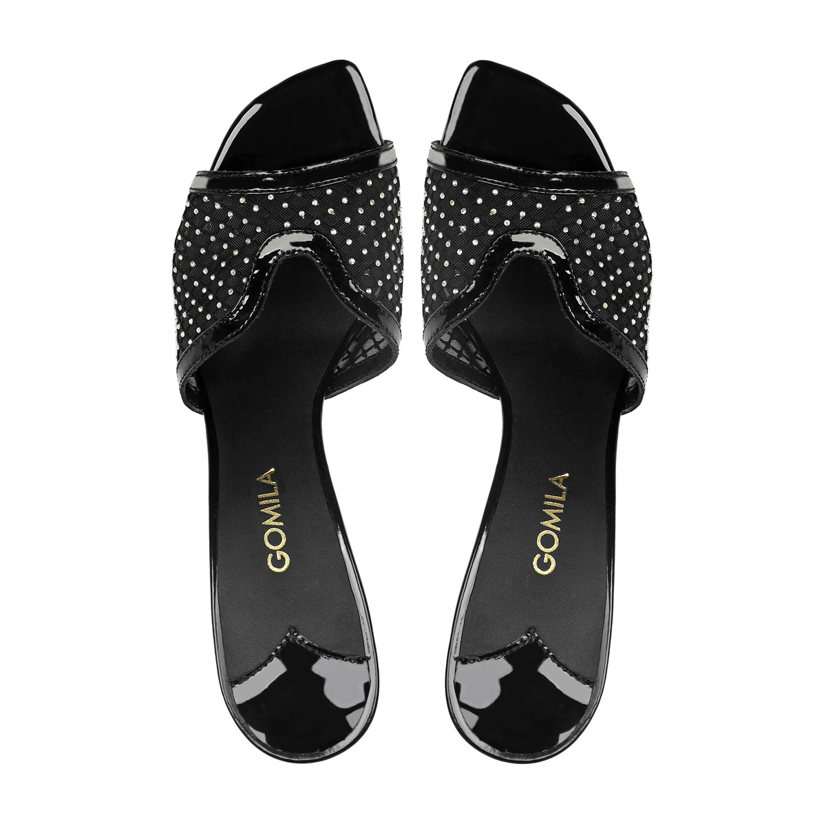 Celvia - Women's Black 90mm Heels
