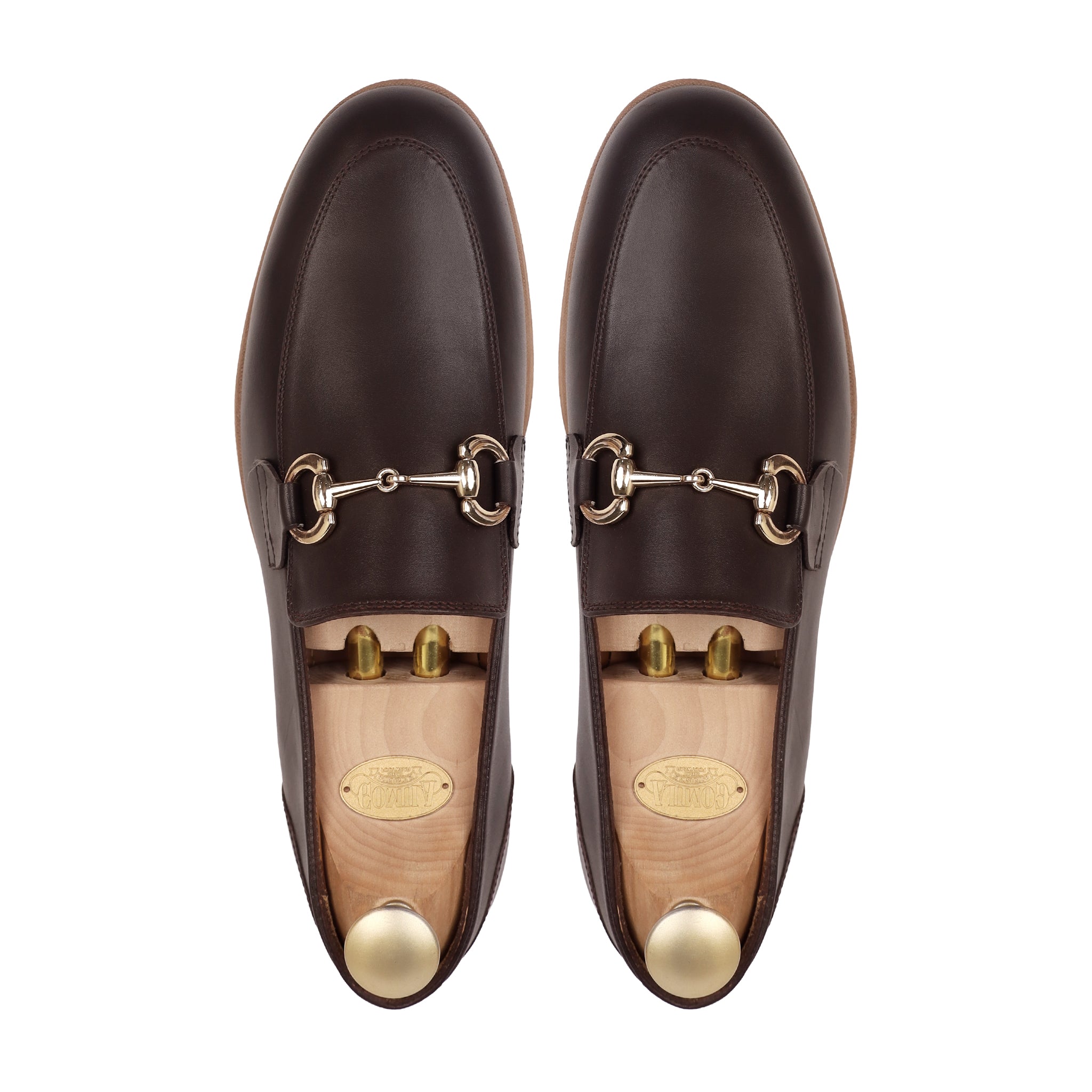 Tolven- Men's Brown Calf Leather Loafer