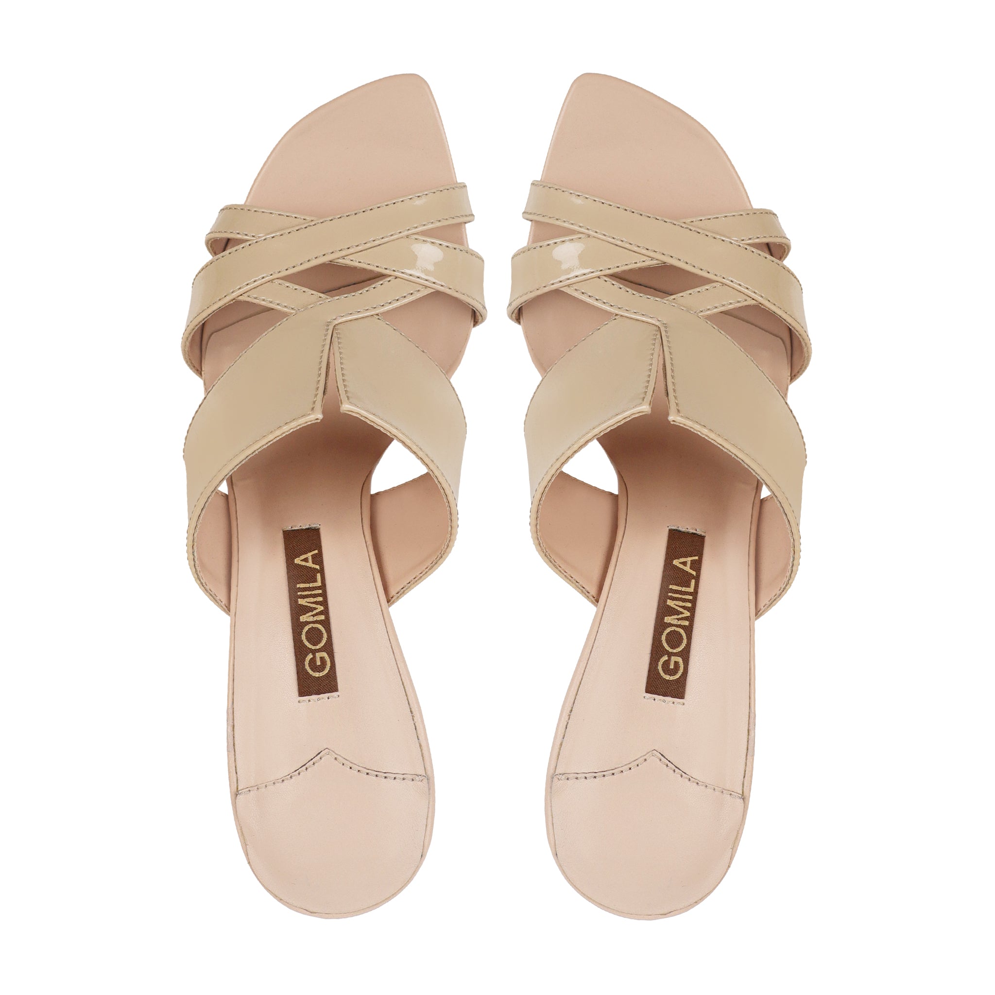 Vita - Women's Light Beige 70mm Heels
