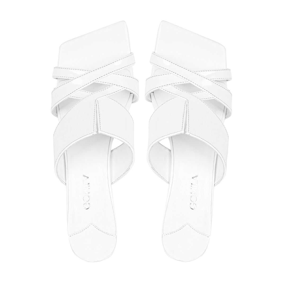 Marilyn - Women's White 50mm Heel