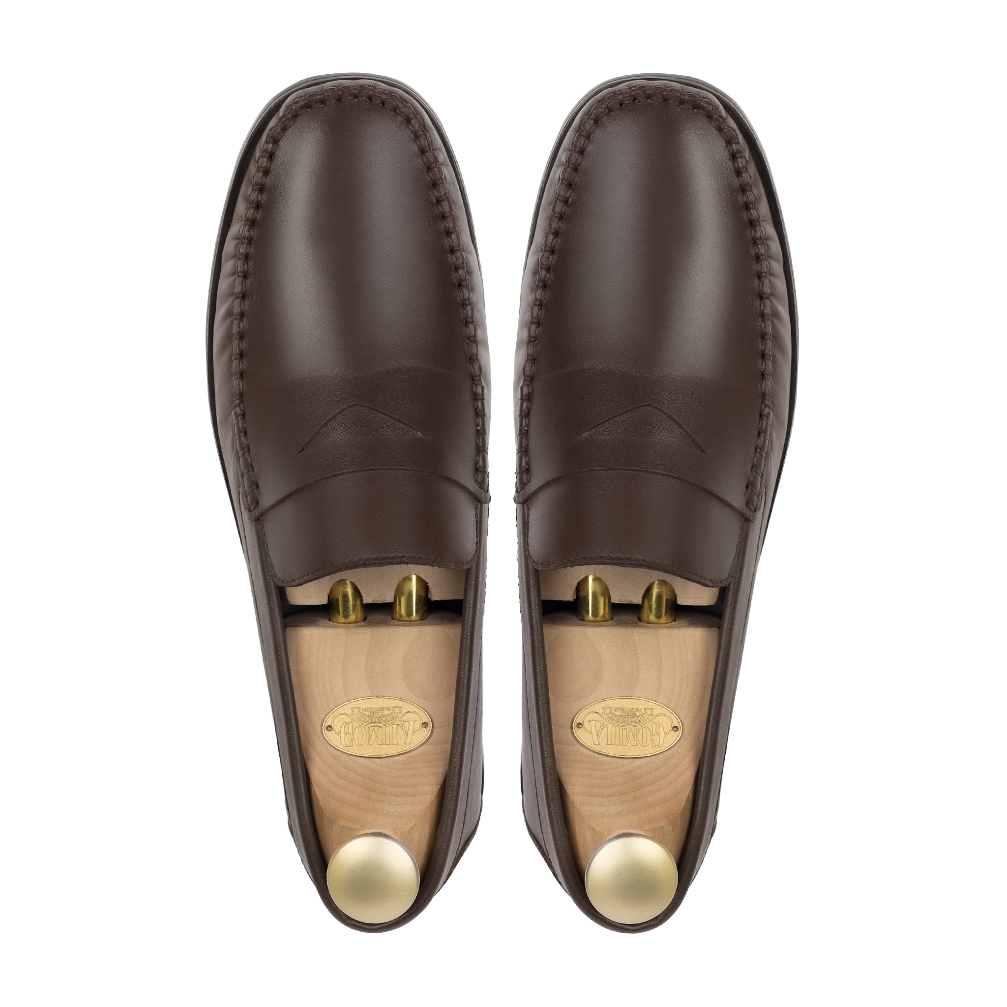 Velorio - Men's Dark Brown Calf Leather Loafer