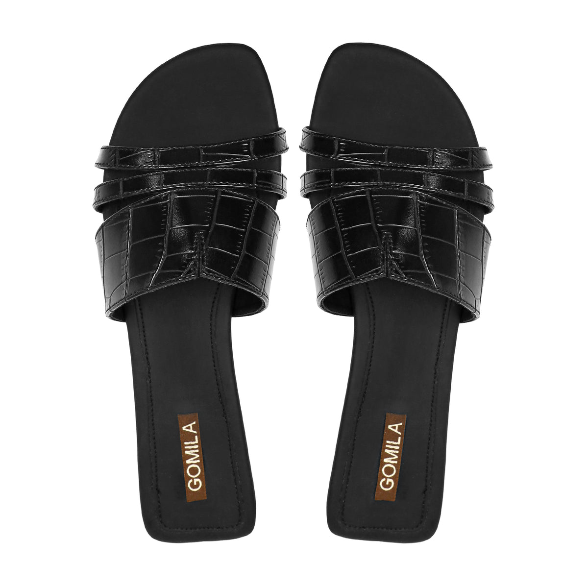Aria - Women's Black Slipper