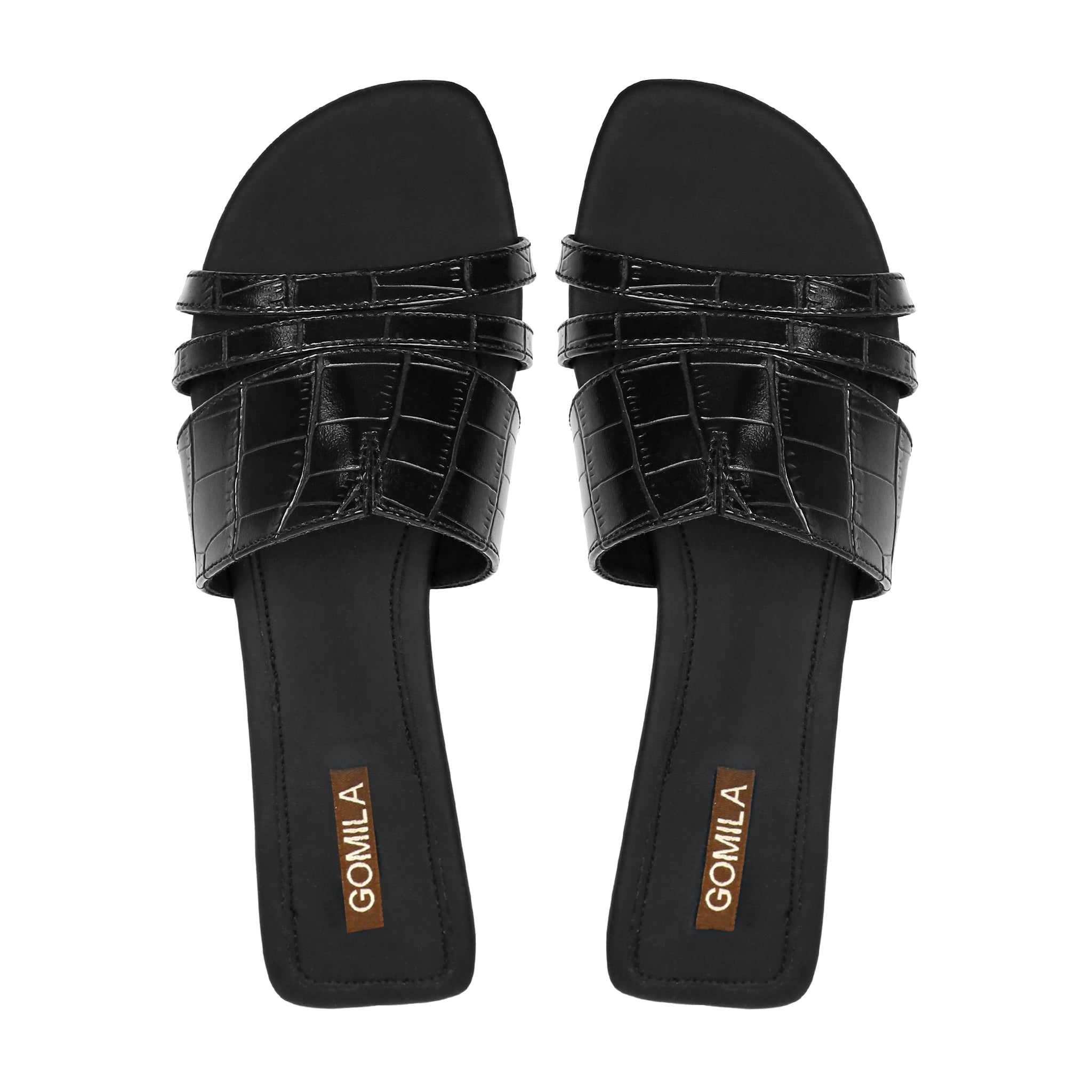 Aria - Women's Black Slipper