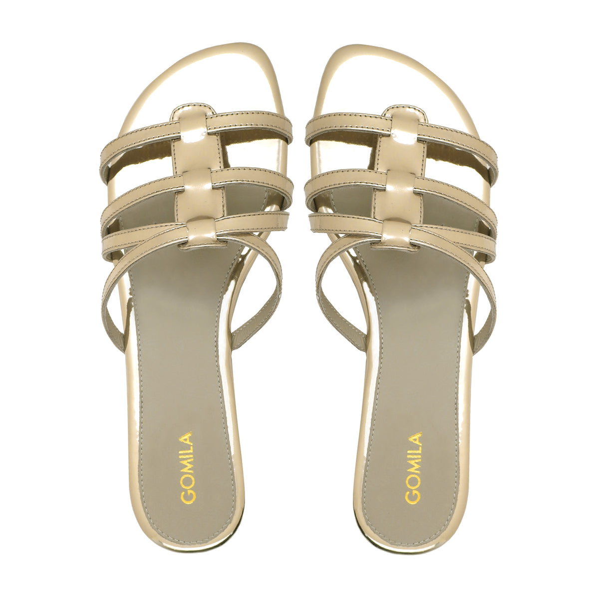 Kaelis - Women's Sliver Golden Slipper