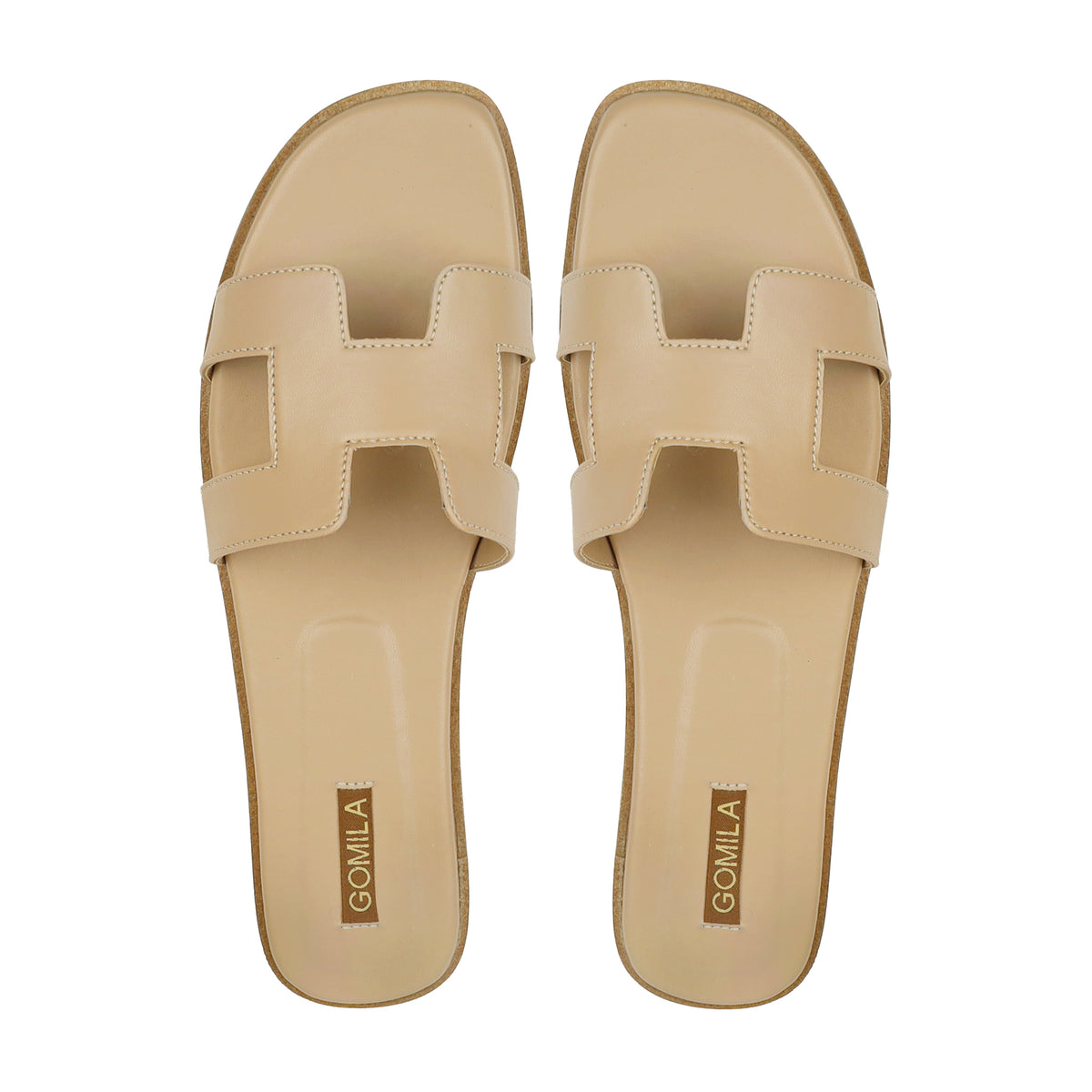 Livia - Women's Beige Slipper