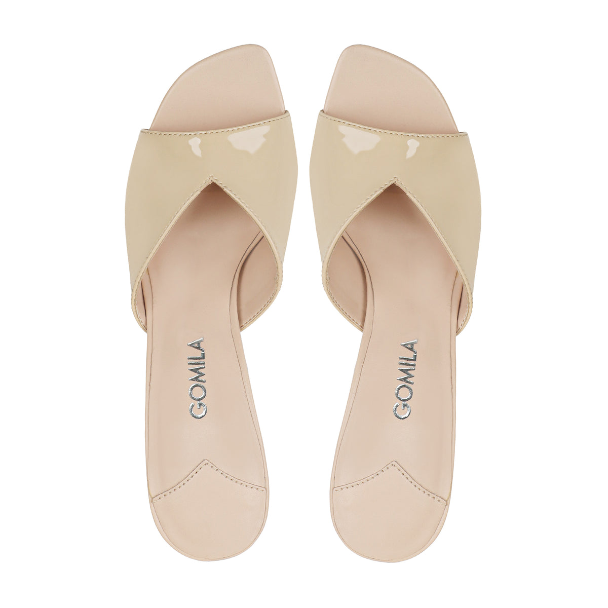 Vessa - Women's Light Beige 90mm Heels