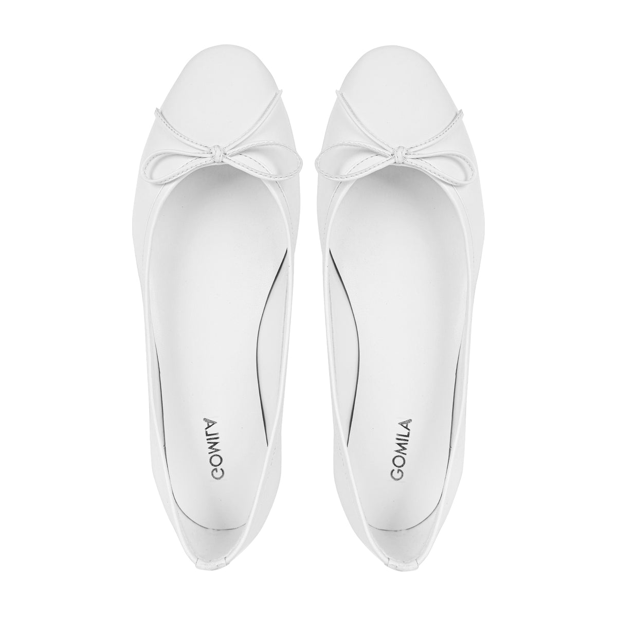 Hanwell - Ladies White Loafer