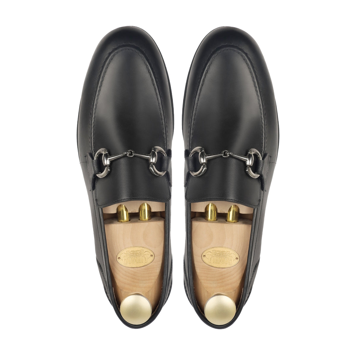 Lazro- Men's Black Calf Leather Loafer