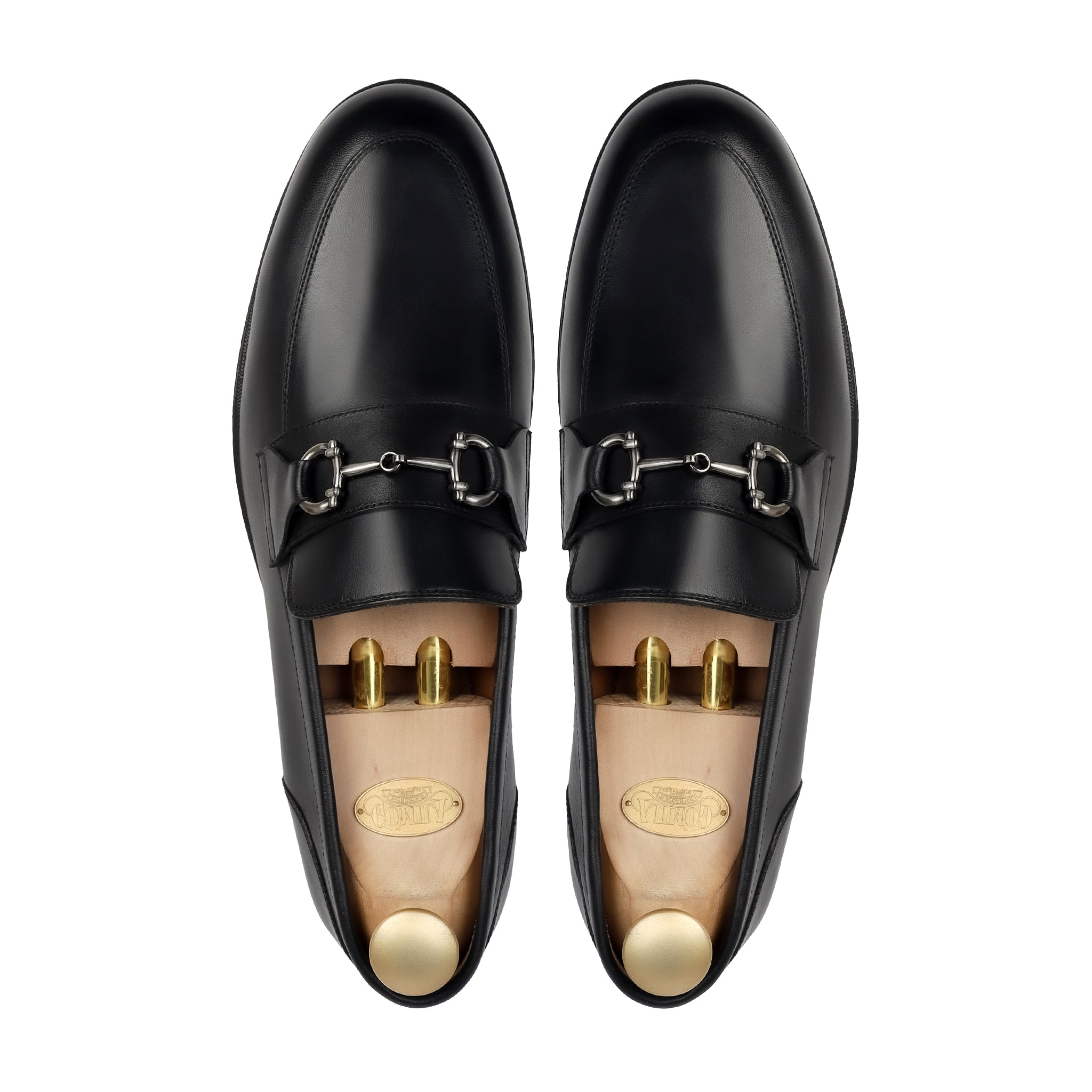 Neroq - Men's Black Calf Leather Loafer