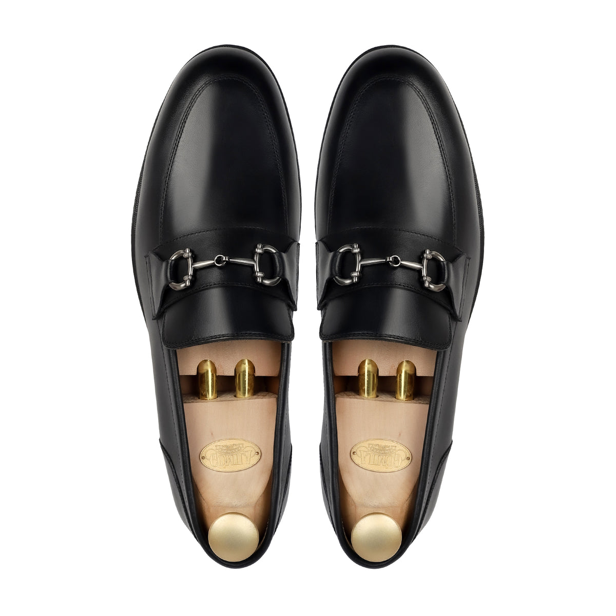 Neroq - Men's Black Calf Leather Loafer