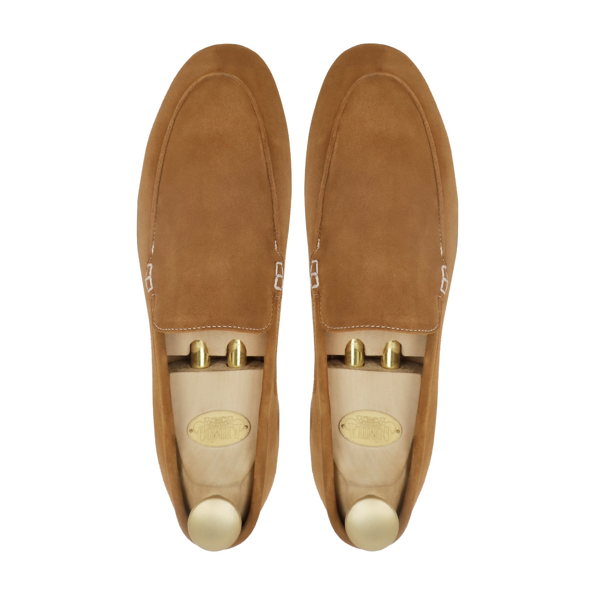 Julian - Men's Cognac Split Seude Loafer