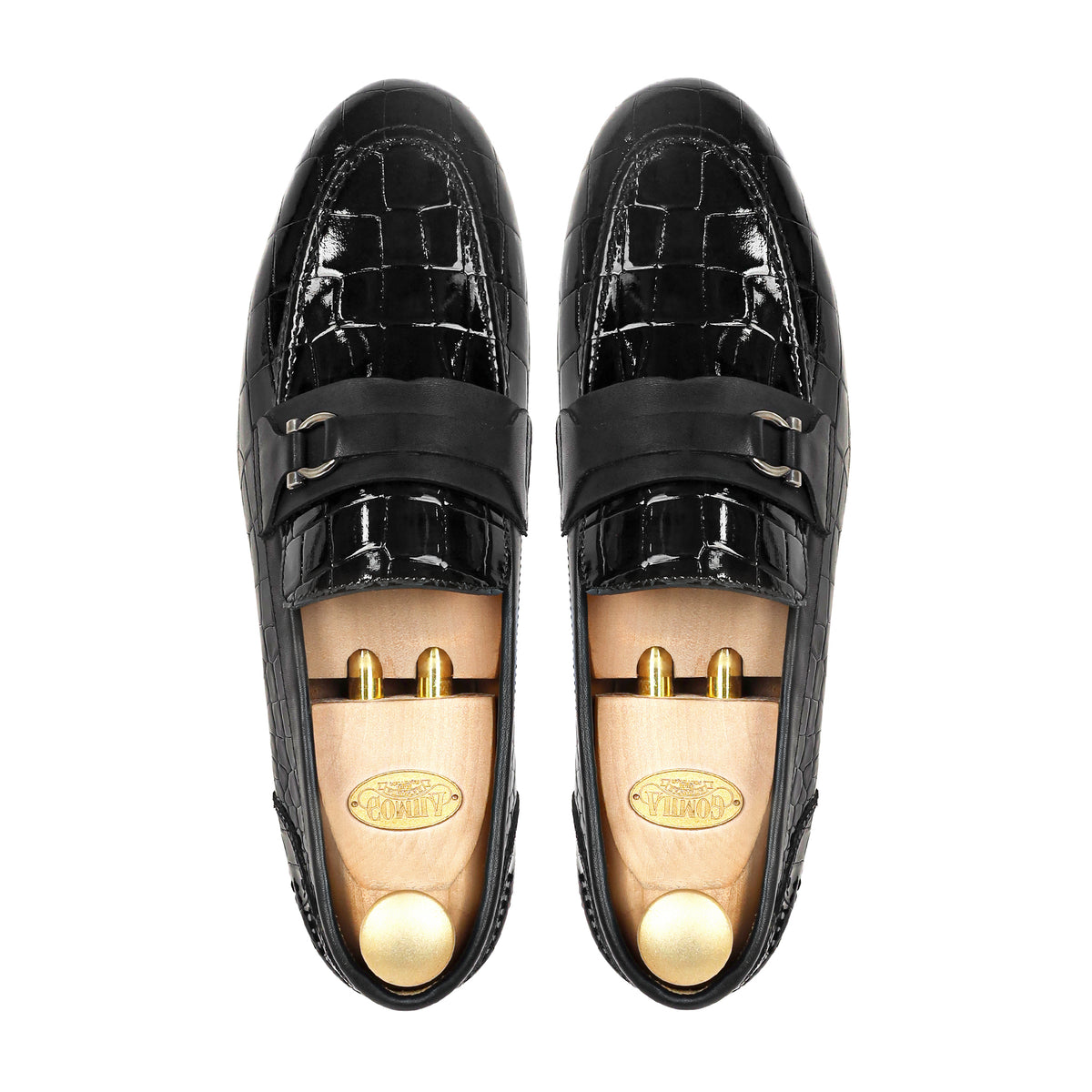 Odin - Men's Black Patent Leather Loafer