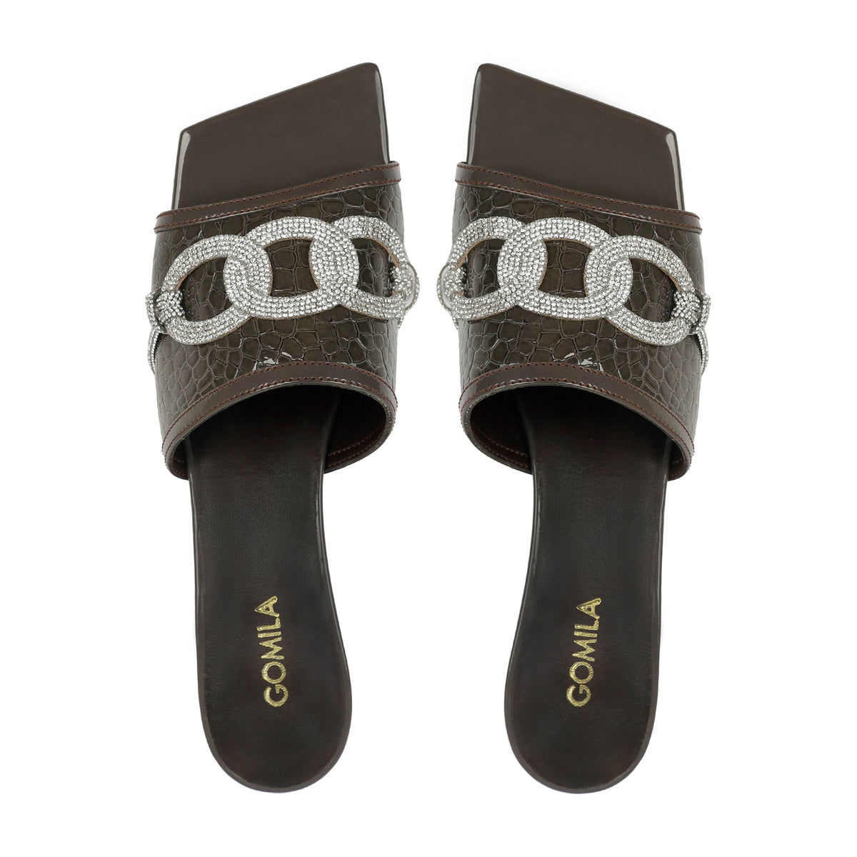 Zyora - Women's Dark Grey 50mm Heel