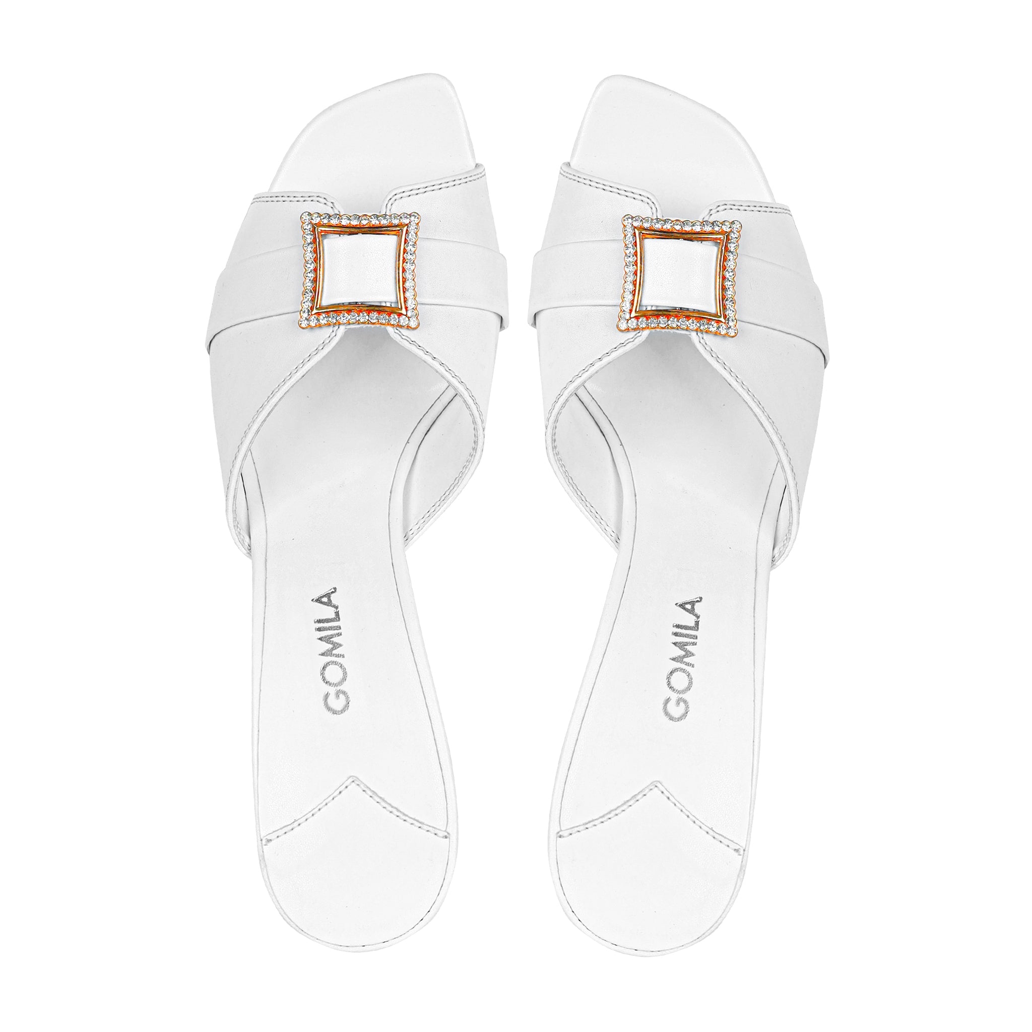 Elora - Women's White Heel