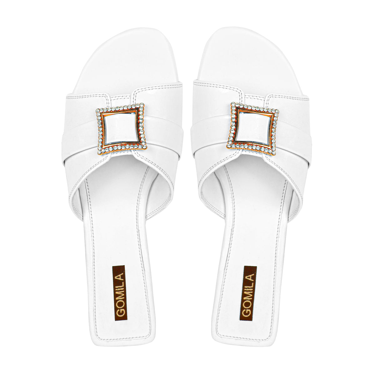 Velin - Women's White Slipper