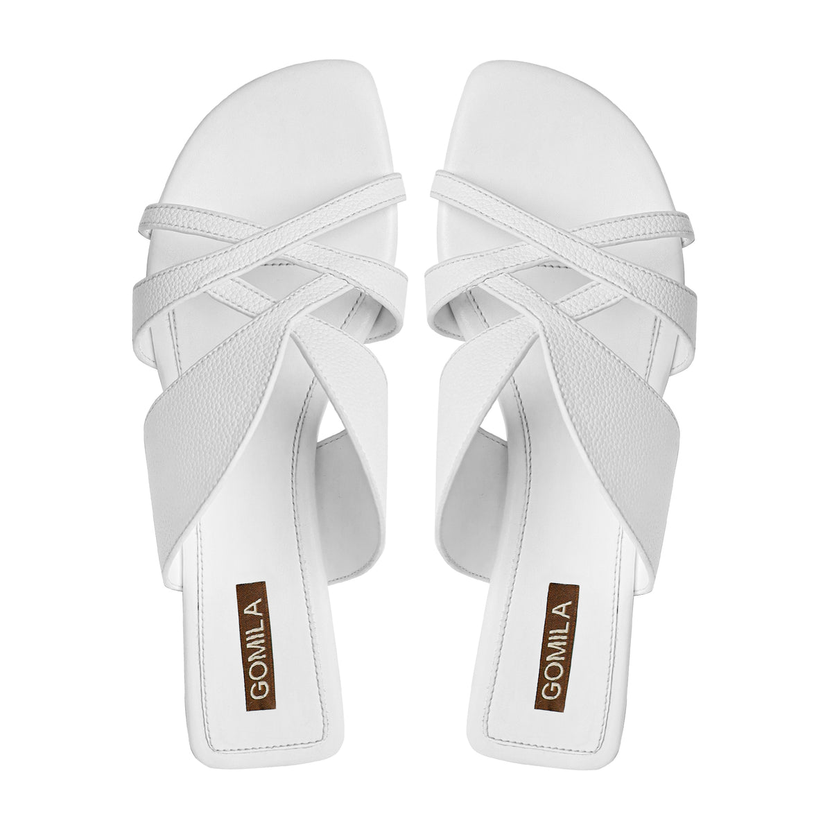 Brin - Women's White Slipper