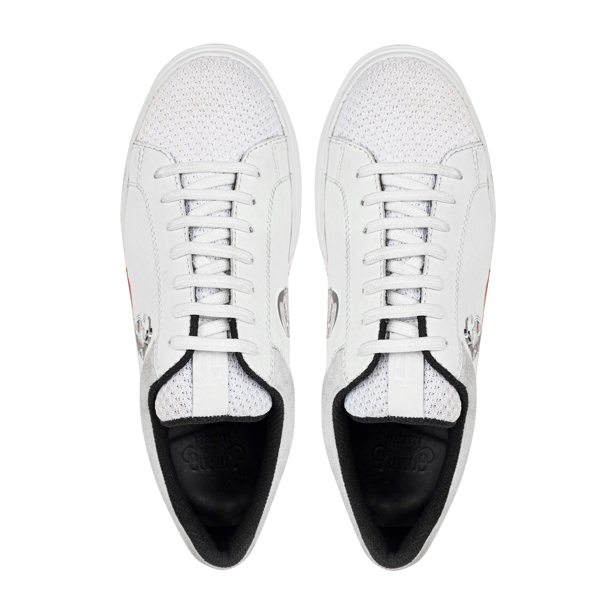 Elitekick - Men's White Hand Painted Sneaker