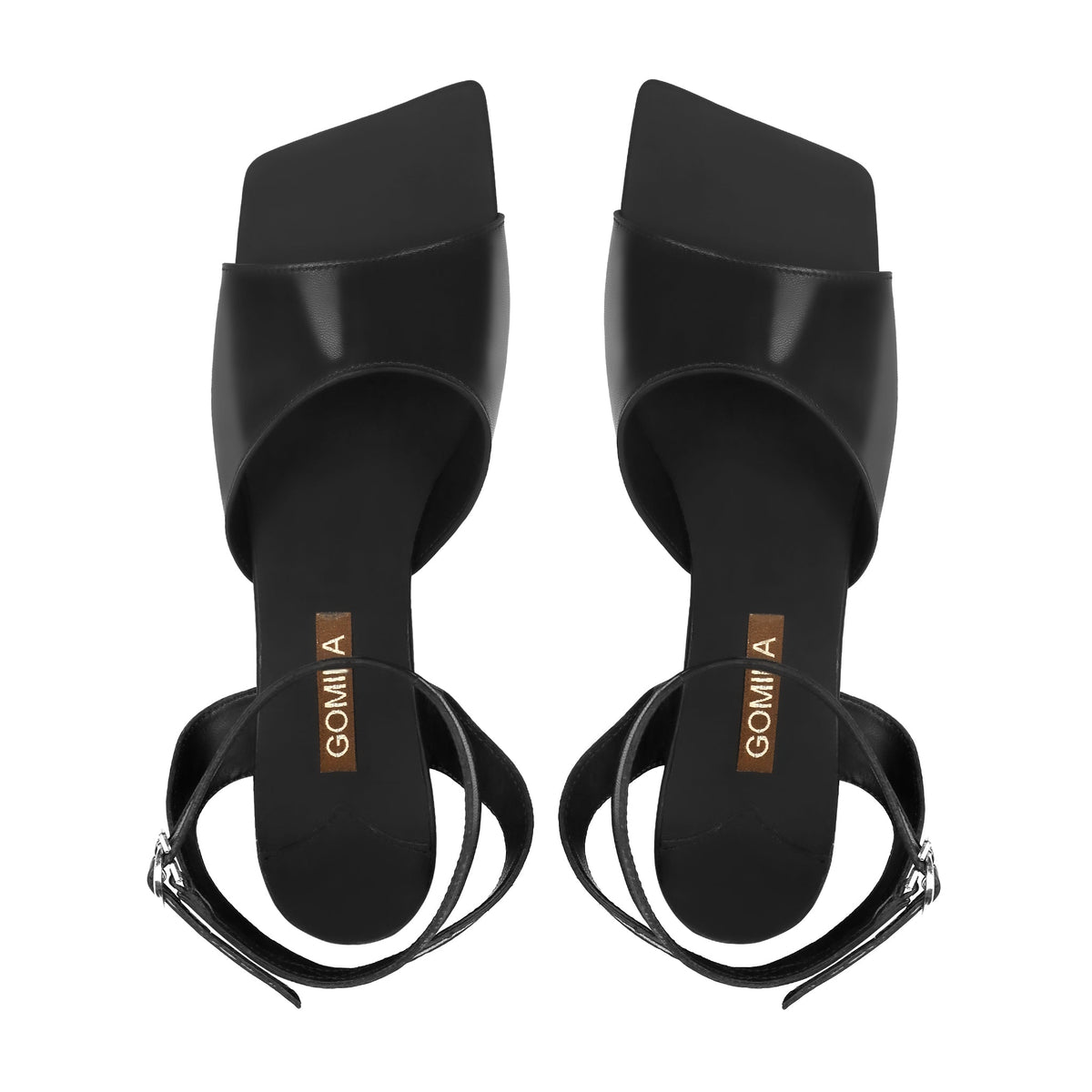 Glams - Women's Black 50mm Heels