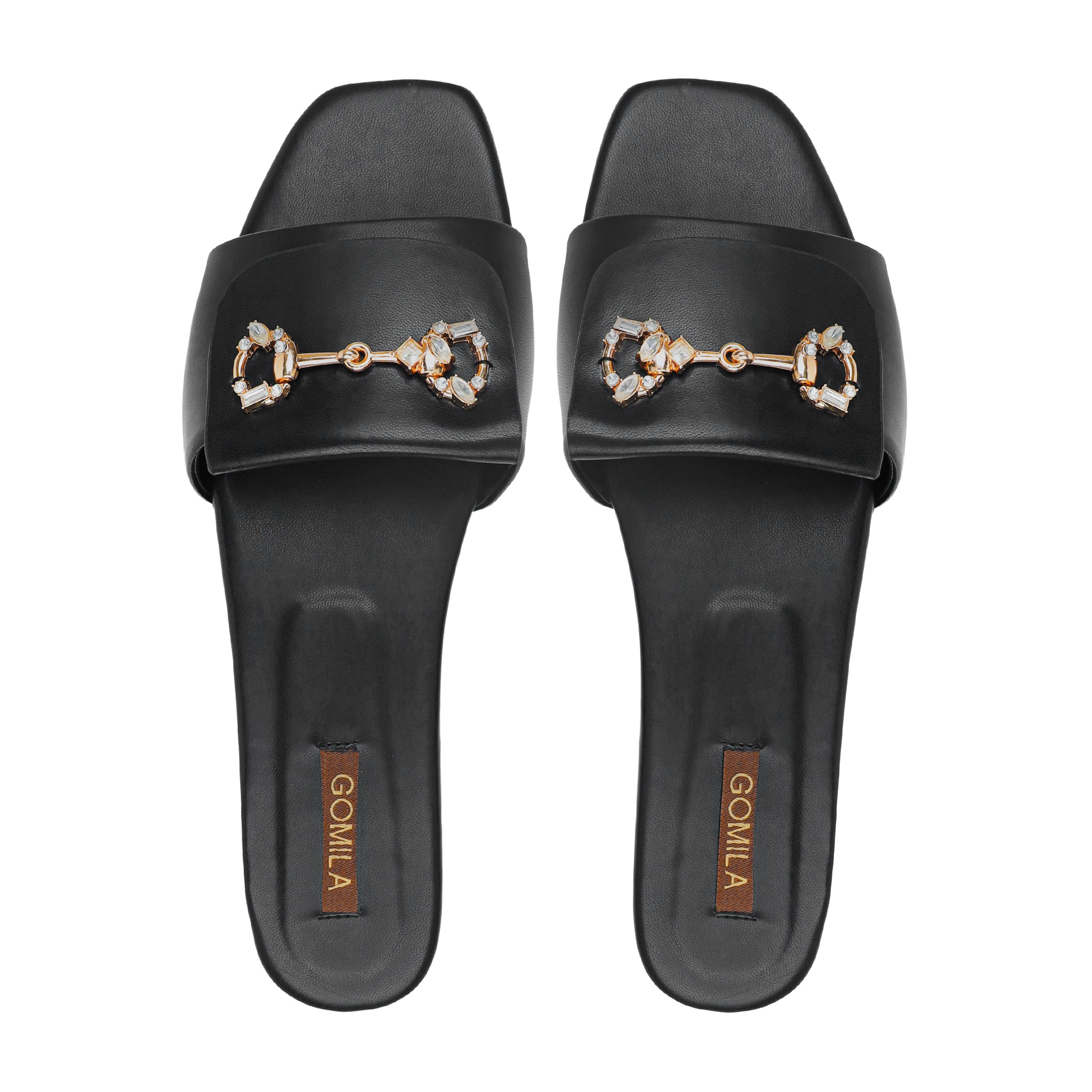 Meva - Women's Black Slipper