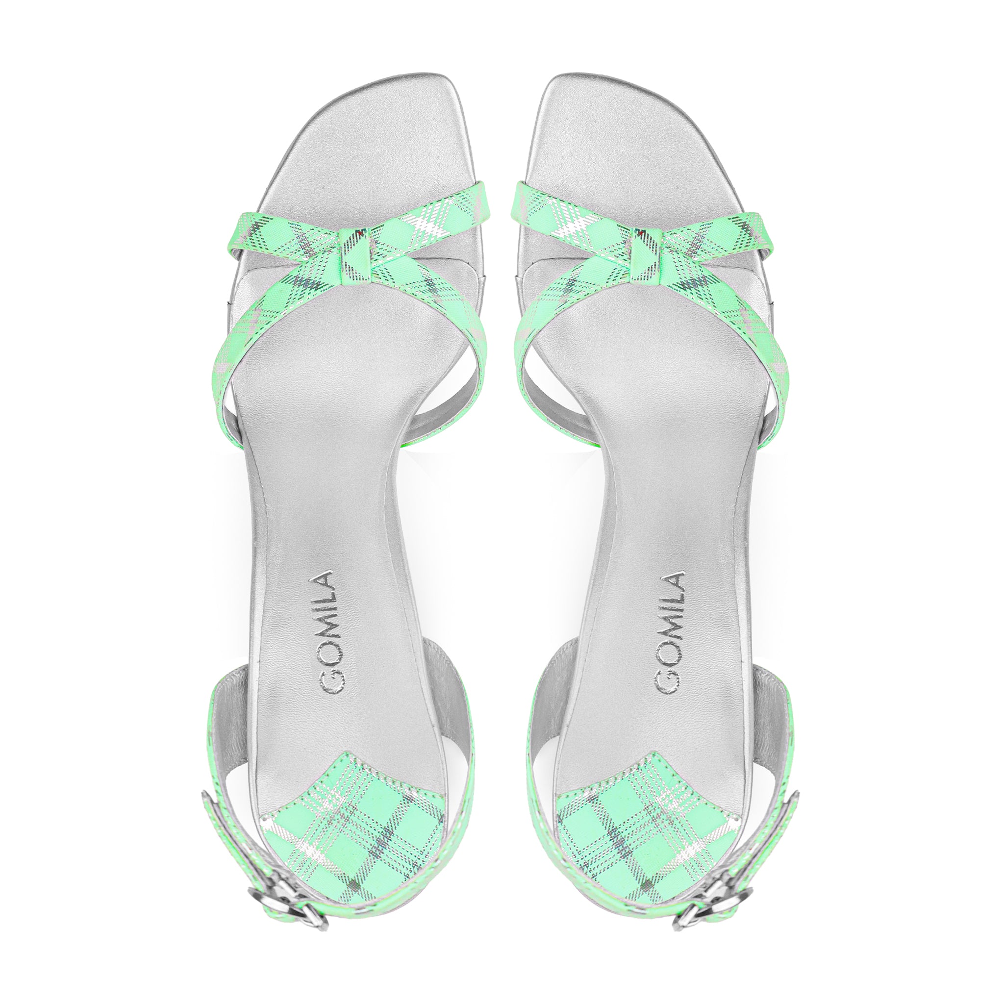 Ciel - Women's Argyle Green 90mm Heels
