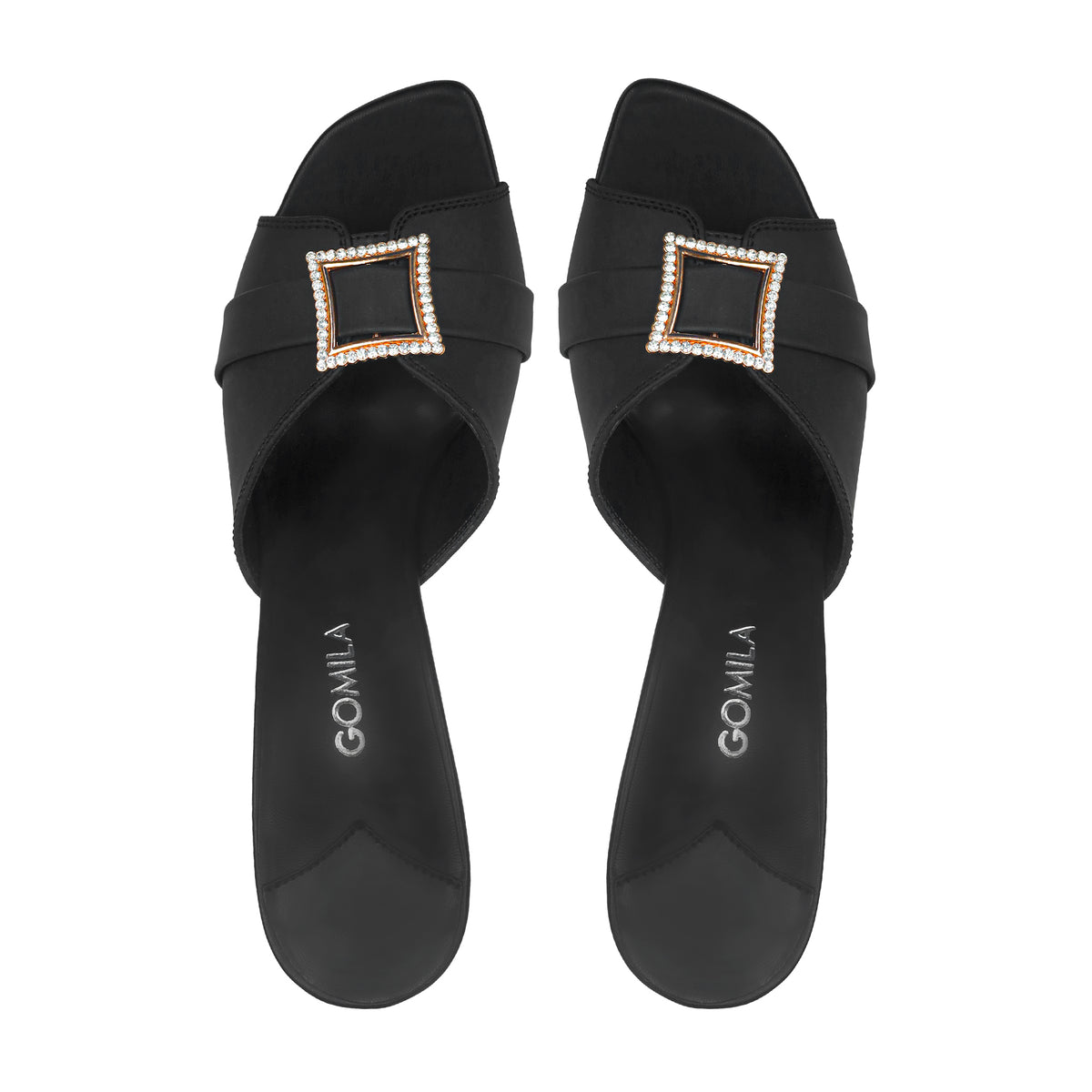Kaela - Women's Black 90mm Heels
