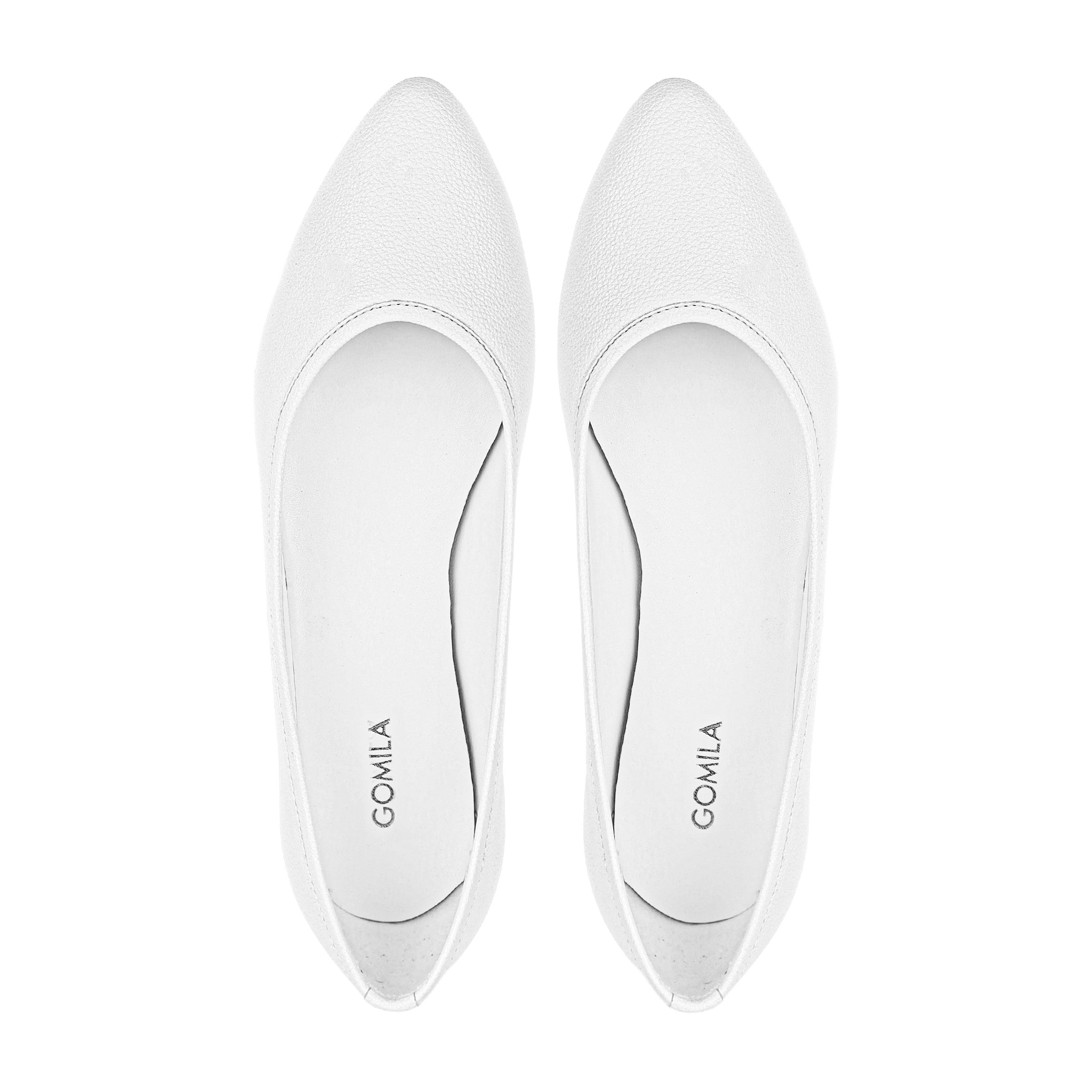 Dalston - Ladies White Loafer
