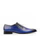 Tangos - Men's Burnished Blue Calf Leather Wholecut Shoe