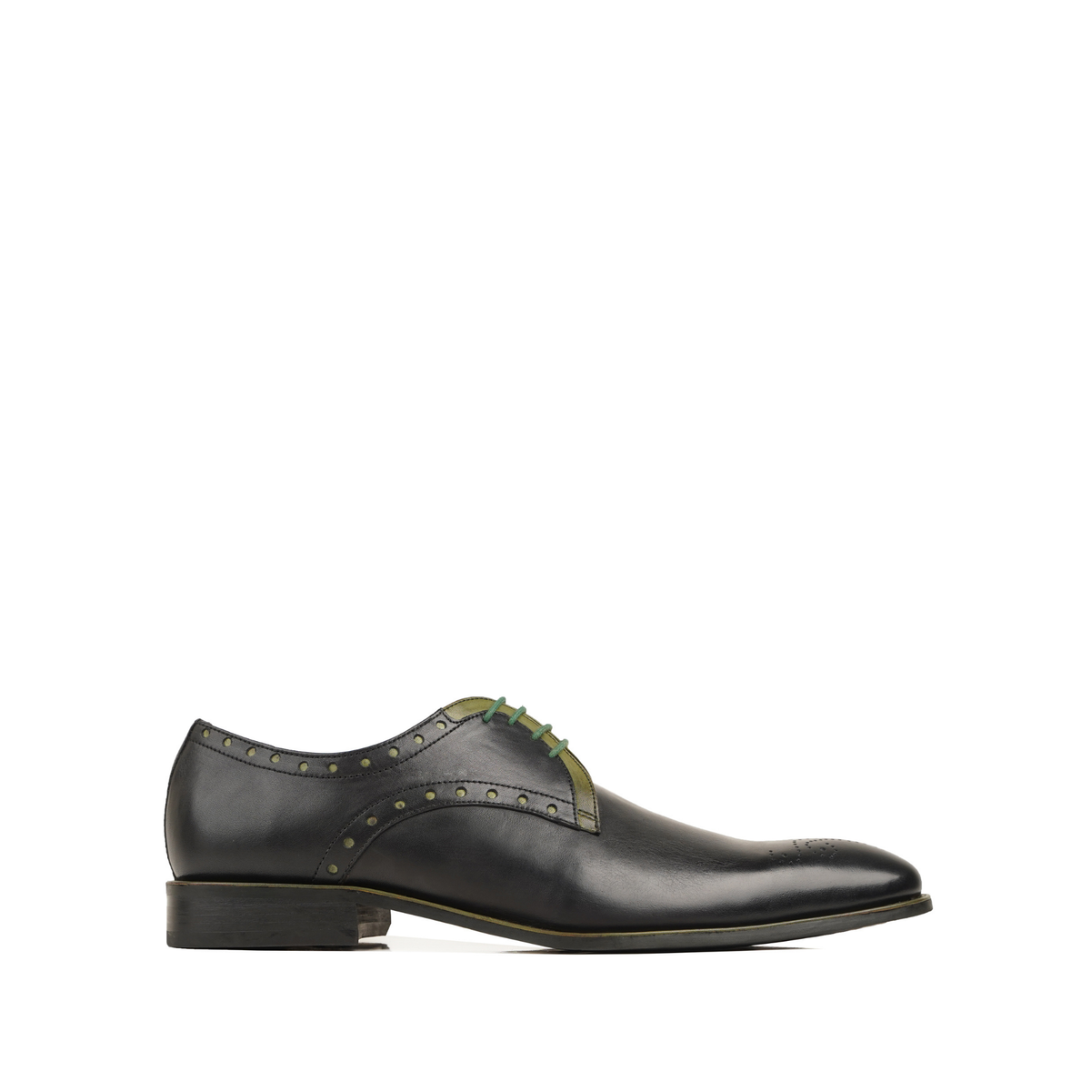 Terrain - Men's Black Calf Leather Derby Shoe