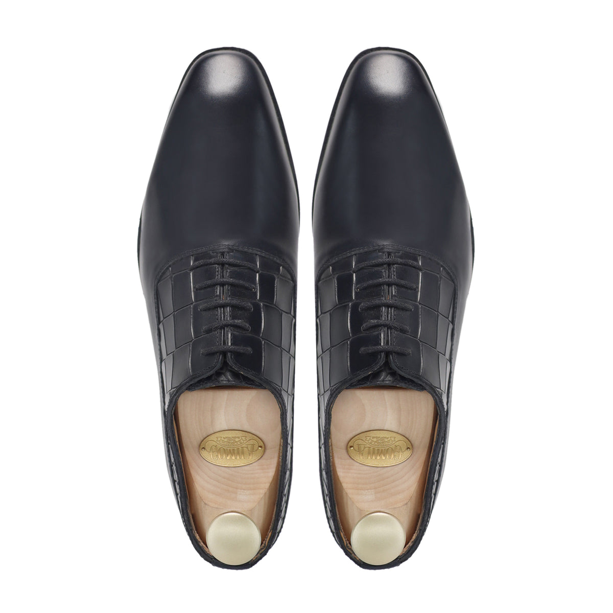 Thiago - Men's Black Calf Leather Oxford Shoe