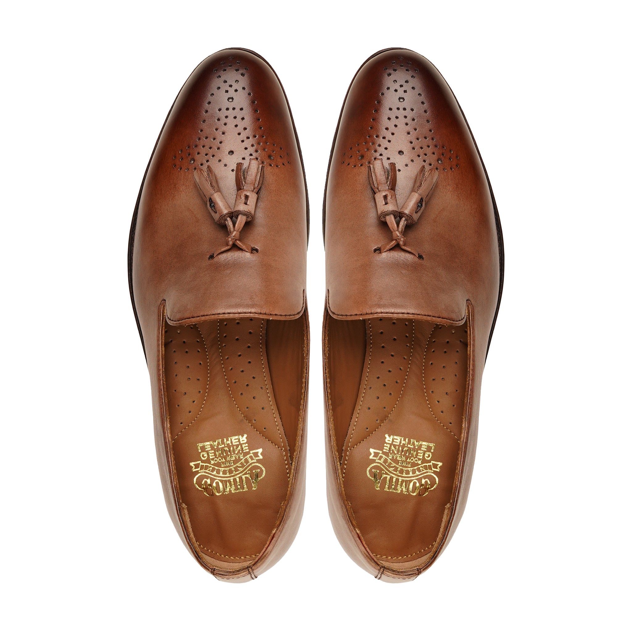 Tulsa - Men's Tan Calf Leather Loafer