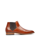 Sergiochel - Men's Tan Calf Leather Chelsea Boot