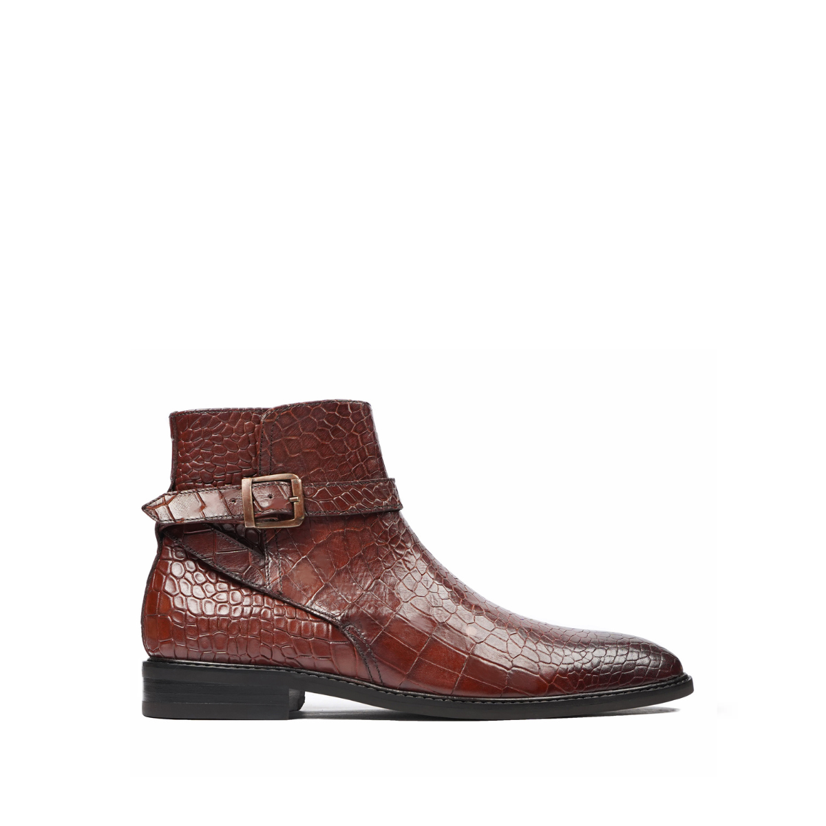 Koemi - Men's Oxblood Calf Leather Jodhpur Boot