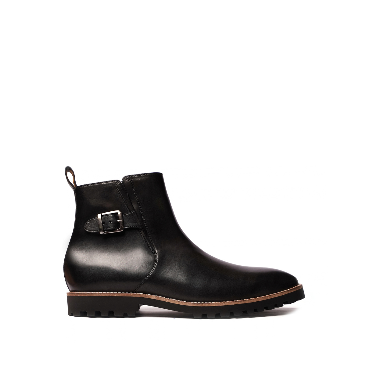 Yumiko - Men's Dark Brown Calf Leather Jodhpur Boot