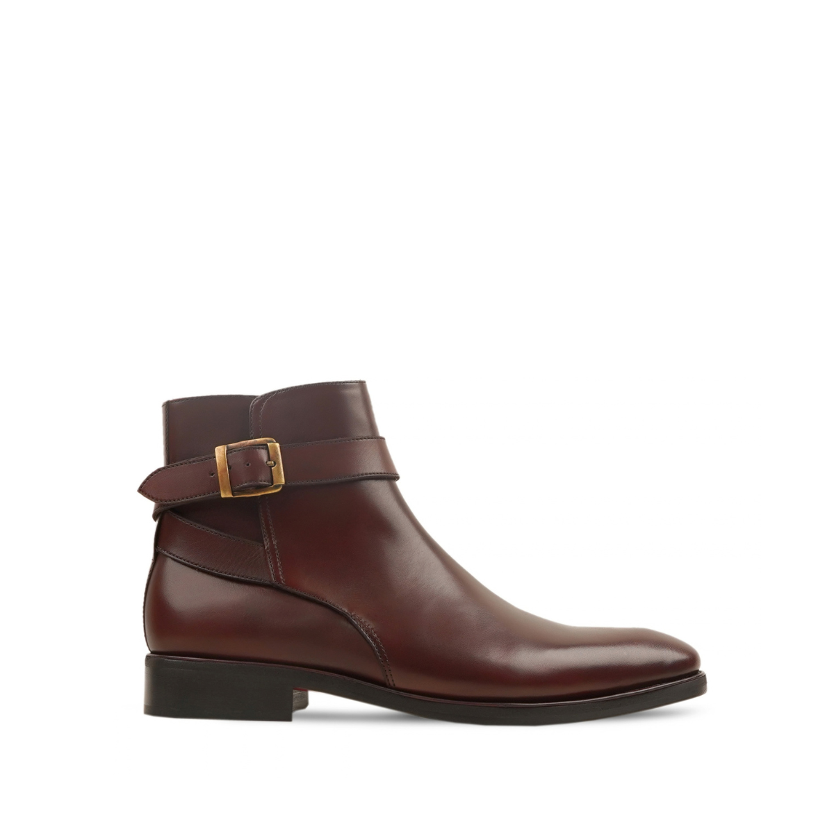 Soldan - Men's Dark Brown Calf Leather Jodhpur Boot