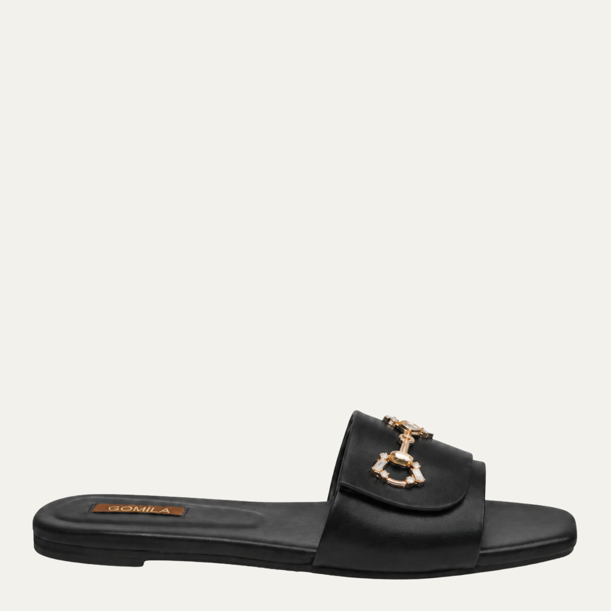 Meva - Women's Black Slipper