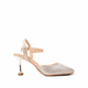 Vanessa - Women’s Champagne Rhinestone 90mm Heels