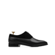 Velox - Men's Black Kid Suede and Calf Leather Oxford Shoe