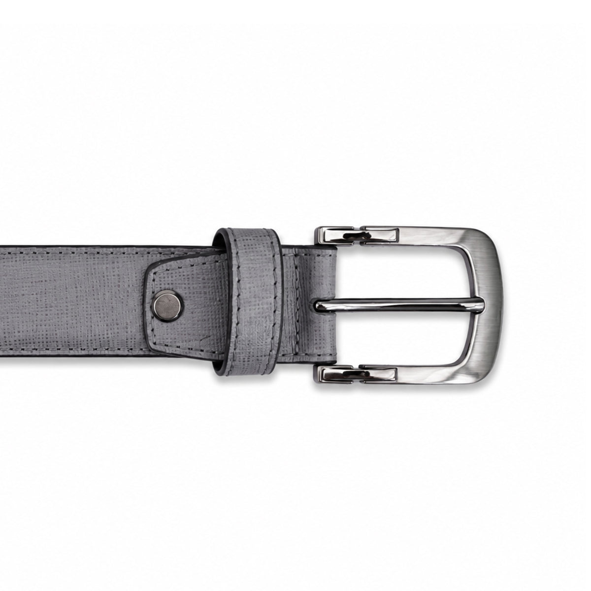 Velto - Men's Charcoal Textured Belt