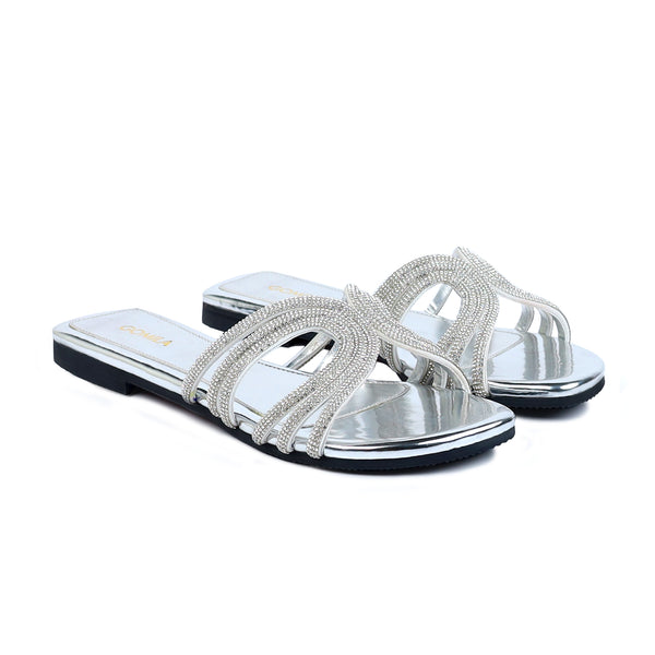 Yelani - Women's Sliver Gray Slipper