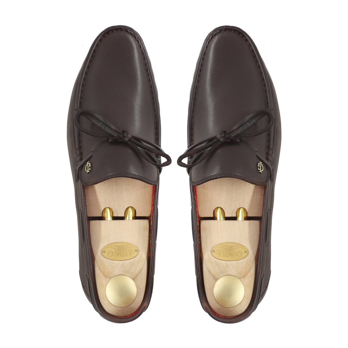 Zamasu - Men's Dark Brown Calf Leather Loafer Shoe