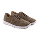 Montaro - Men's Light Brown Kid Suede Leather Jogger