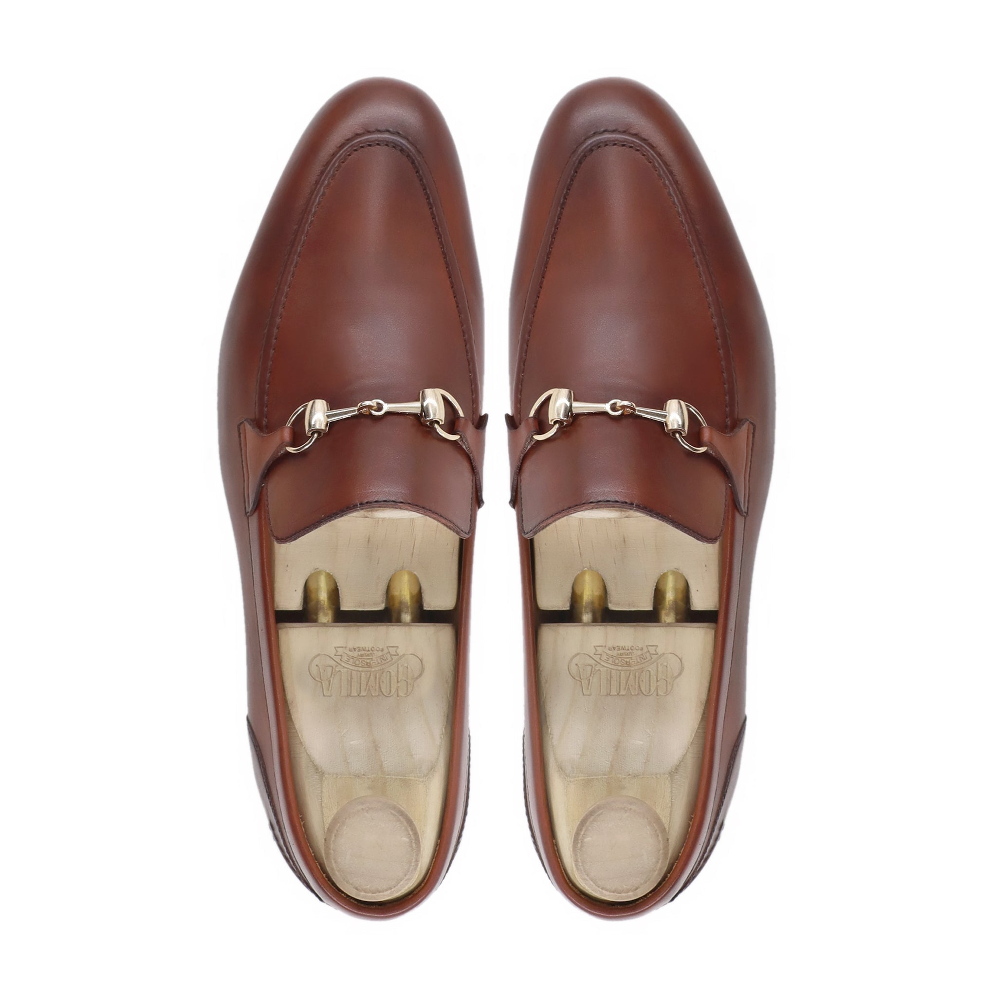 Hantom - Men's Brown Calf Leather Loafer