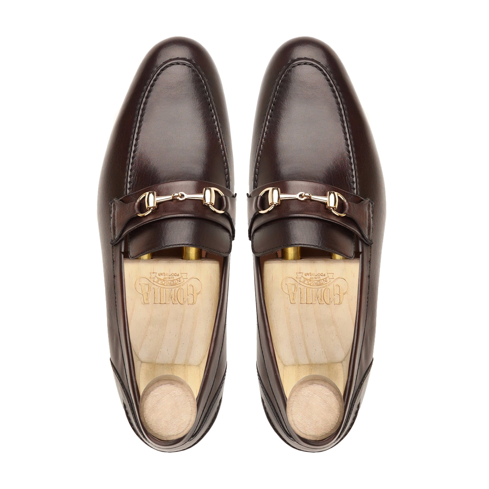 Charlie - Men's Brown Calf Leather Loafer