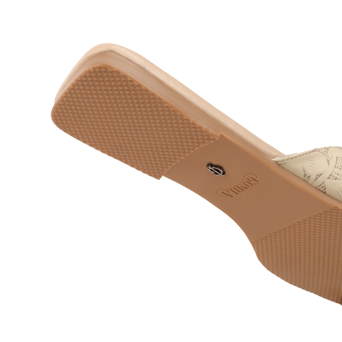 Nirva - Women's Textured Off White Slipper