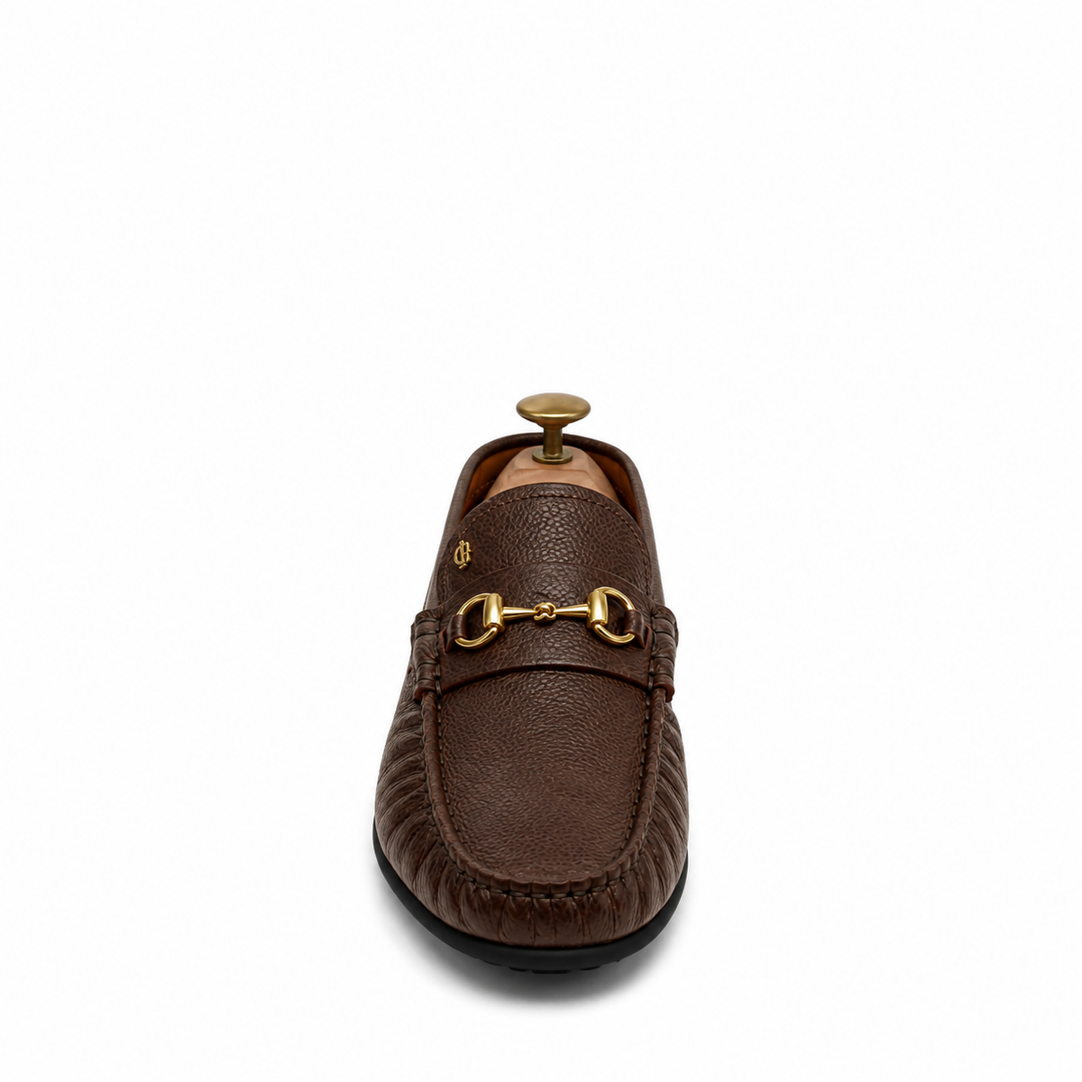 Raze - Men's Brown Pebble Grain Leather Driver Shoe
