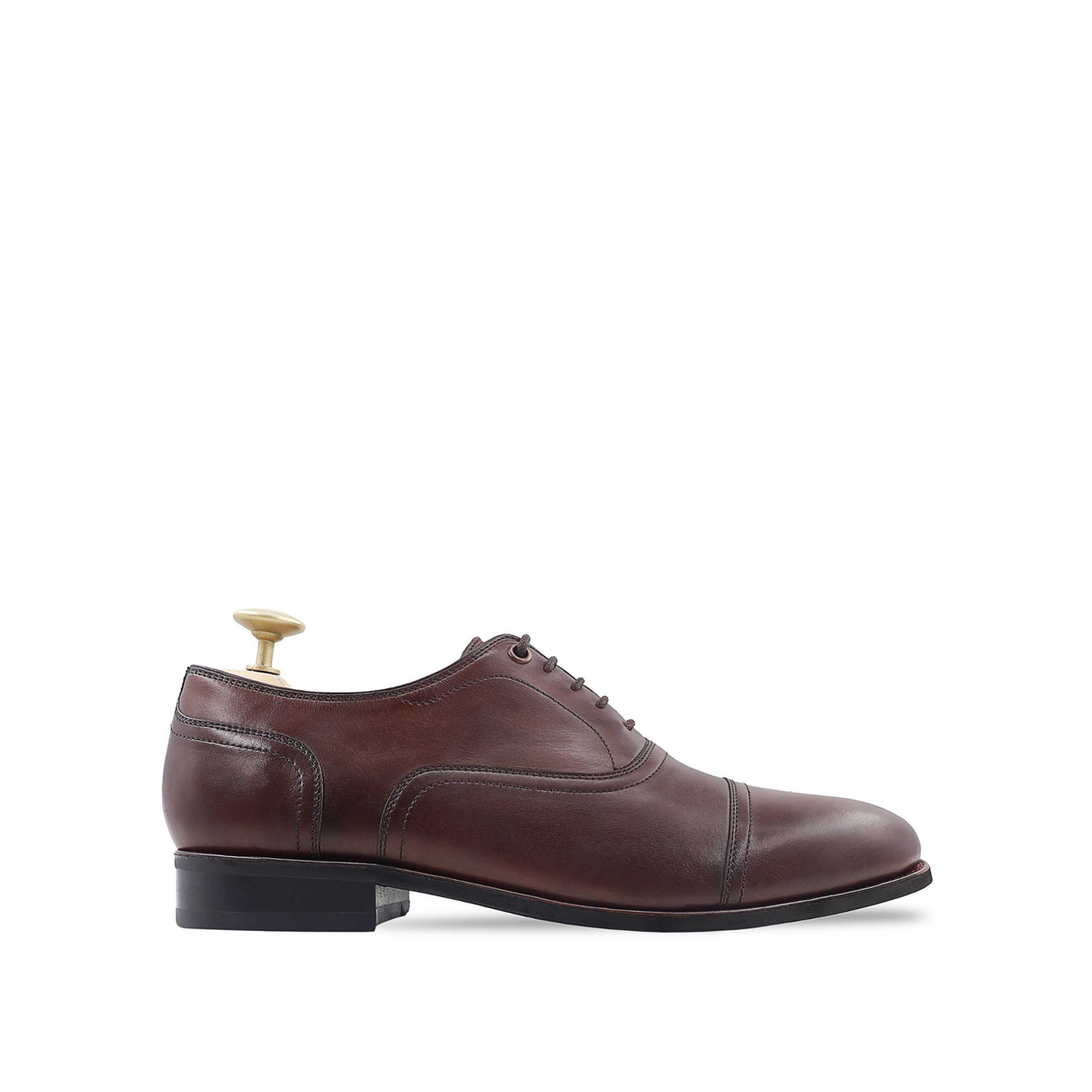 Ramsey - Men's Reddish Brown Calf Leather Oxford Shoe